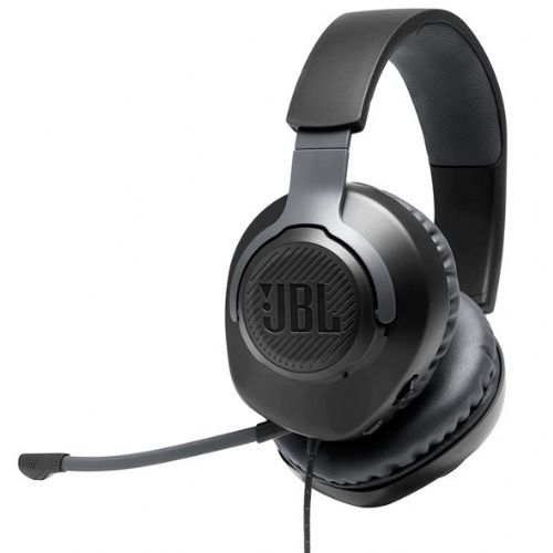 JBL QUANTUM 100 BLK אוזניות גיימינג