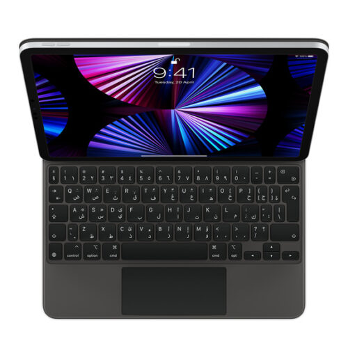 Magic Keyboard for iPad Pro 11-inch (3rd generation) and iPad Air (4th generation) - Arabic - Black