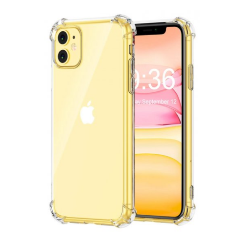 כיסוי ל- Apple iPhone 11 - צבע שקוף