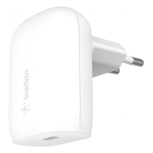 מטען קיר Belkin Boost Charge Wall Charger With PPS 30W - צבע לבן
