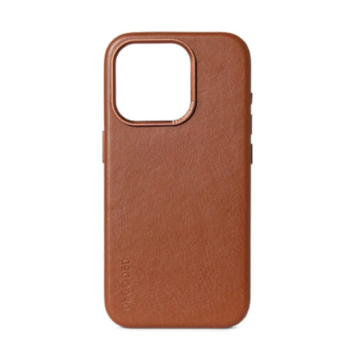 Decoded MagSafe Leather Back Cover for iPhone 15 Pro