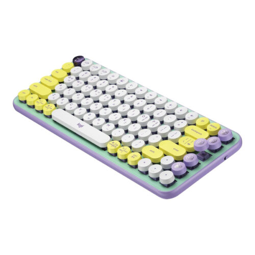 Logitech POP Keys Wireless Mechanical Keyboard with Emoji Keys (Qwerty)