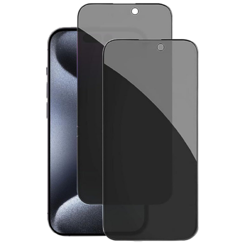 Glass Privacy Screen Protector for iPhone 15 Pro Max
