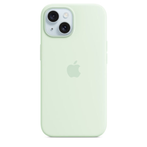 Apple iPhone 15 Silicone Case with MagSafe