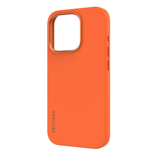 Decoded Silicone Back Cover Compatible with iPhone 15 Pro (MagSafe, Anti-Microbial)