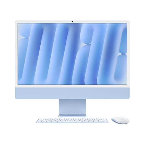 24-inch iMac with Retina 4.5K display: Apple M4 chip with 10‑core CPU and 10‑core GPU, 16GB, 512GB SSD